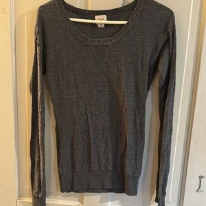 Mossimo Supply Co Gray Crew Neck Sweater